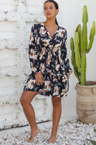 SAN JOSE THE LABEL | LILAH MIDNIGHT MINI DRESS | Bohemian Love Runway