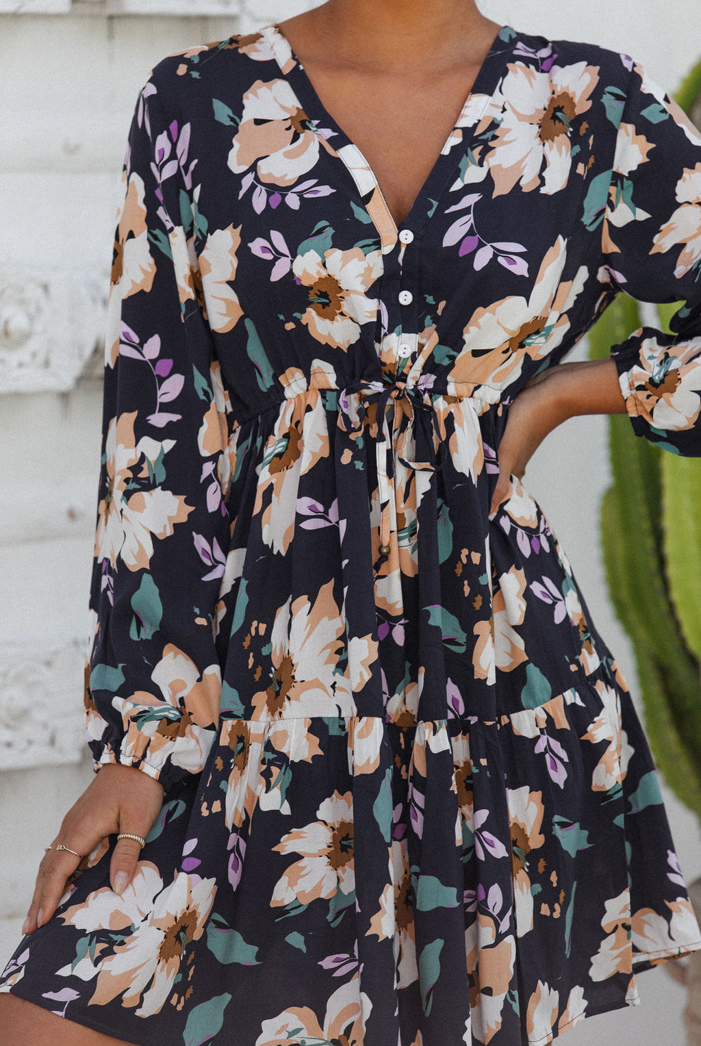 SAN JOSE THE LABEL | LILAH MIDNIGHT MINI DRESS | Bohemian Love Runway