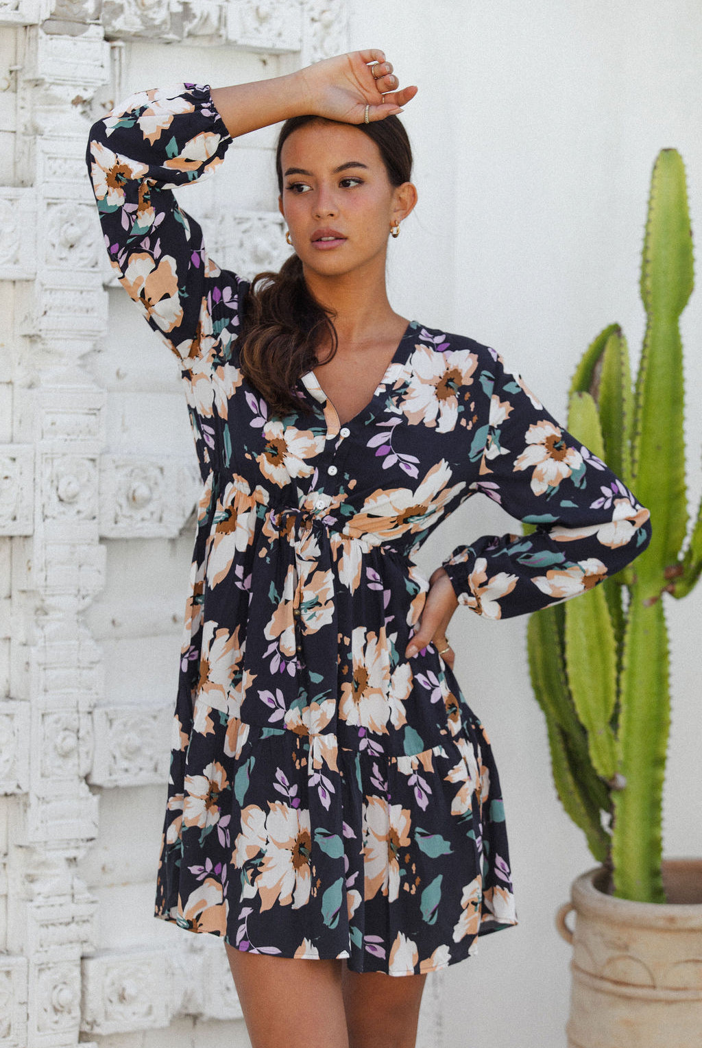 SAN JOSE THE LABEL | LILAH MIDNIGHT MINI DRESS | Bohemian Love Runway