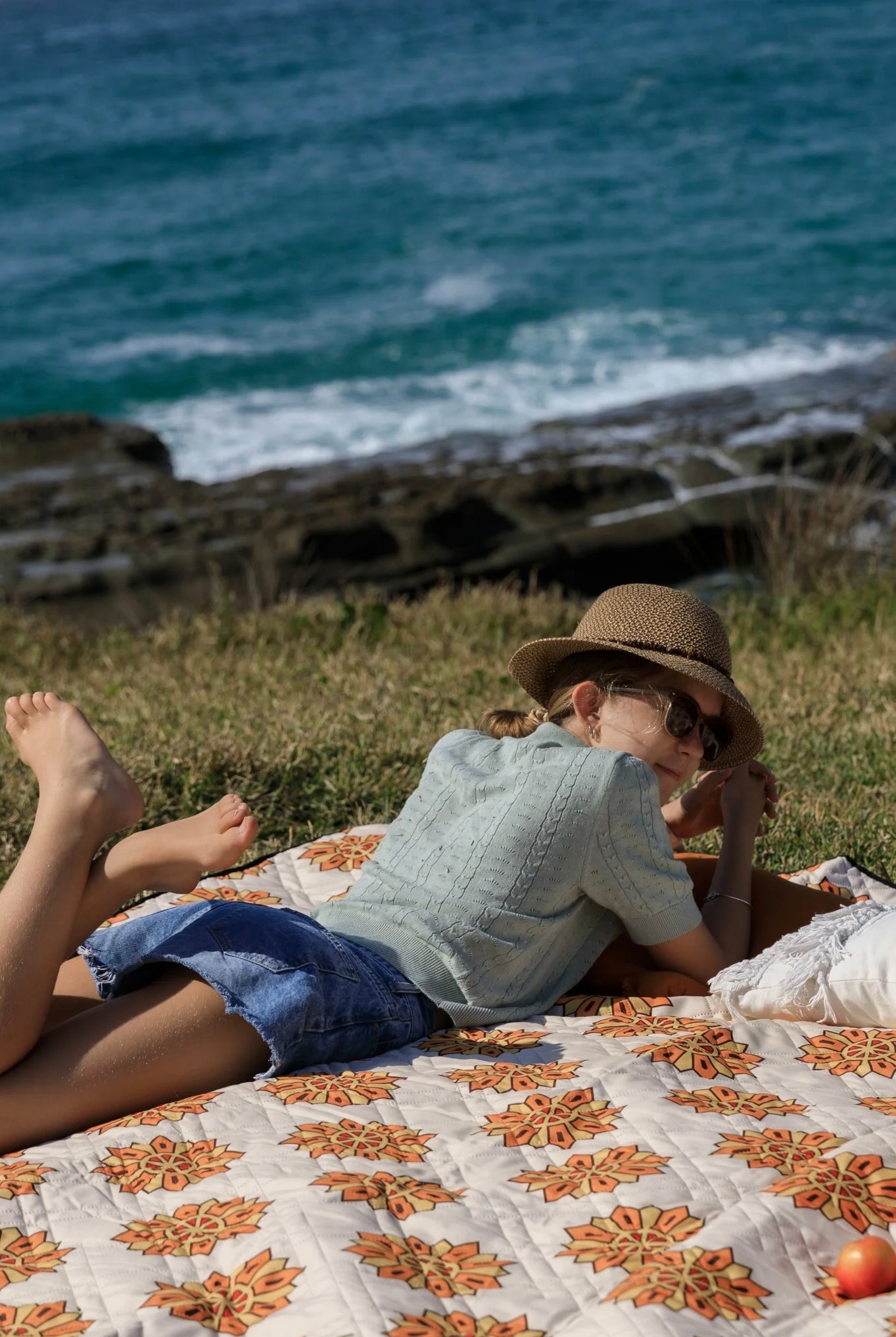 SALTWATER PICNIC CO | MANDALA PICNIC RUG | Bohemian Love Runway