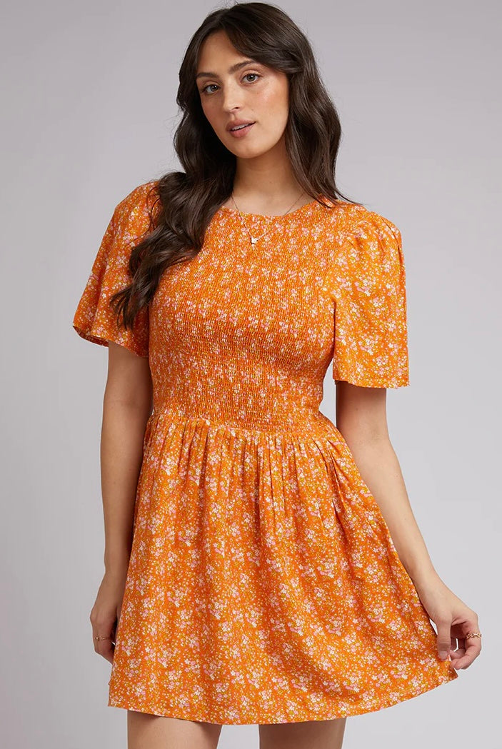 ALL ABOUT EVE | CLEMENTINE FLORAL MINI DRESS PRINT | Bohemian Love Runway