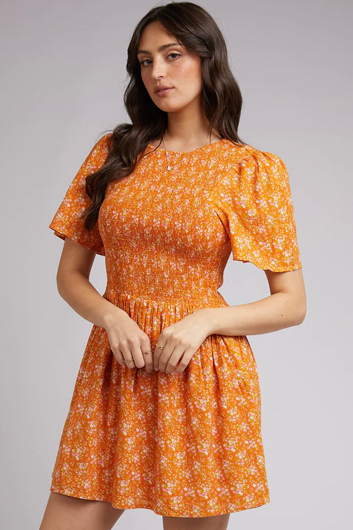 ALL ABOUT EVE | CLEMENTINE FLORAL MINI DRESS PRINT | Bohemian Love Runway