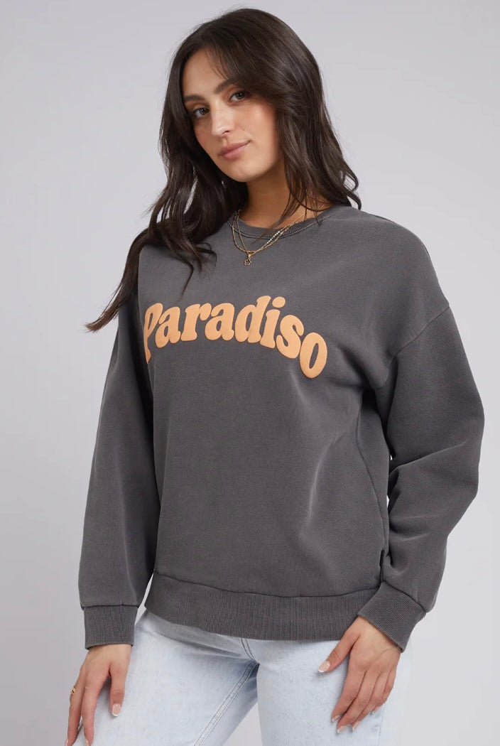 ALL ABOUT EVE | PARADISO CREW CHARCOAL | Bohemian Love Runway