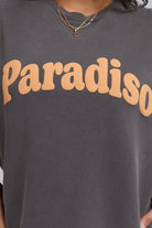 ALL ABOUT EVE | PARADISO CREW CHARCOAL | Bohemian Love Runway