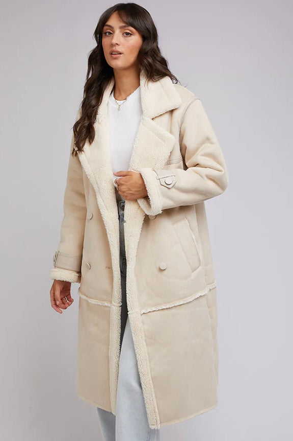 All about eve hot sale herringbone coat