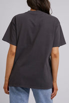 ALL ABOUT EVE | ROAMING TEE WASHED BLACK | Bohemian Love Runway