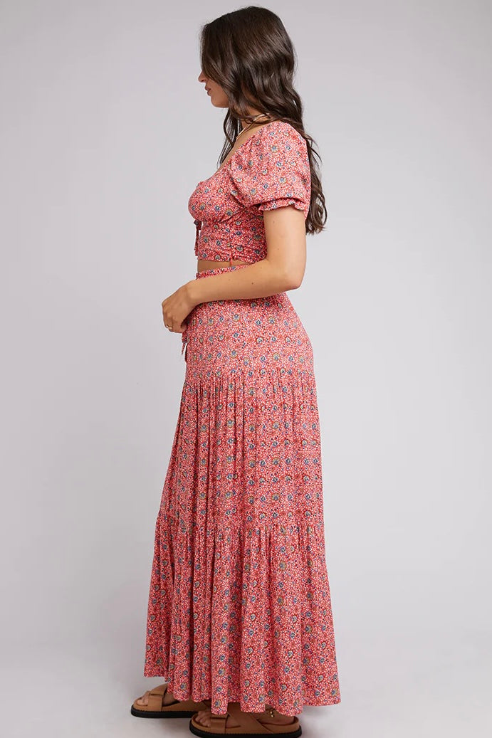 ALL ABOUT EVE | ROSANNA FLORAL TOP | Bohemian Love Runway