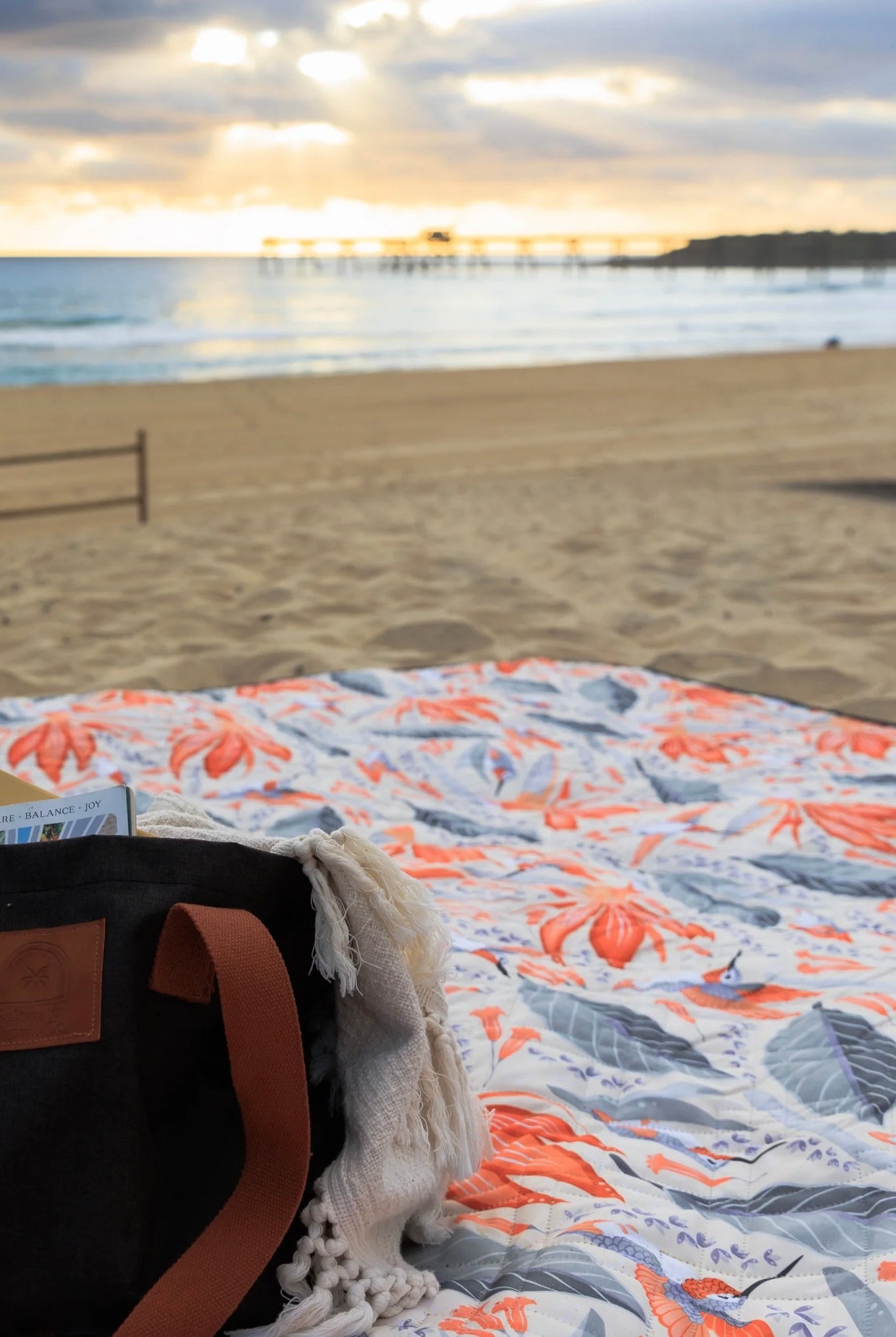 SALTWATER PICNIC CO | HUMMINGBIRD PICNIC RUG | Bohemian Love Runway
