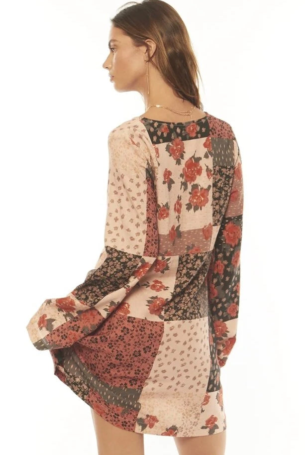 AMUSE SOCIETY | NEW HAVEN LS WOVEN DRESS | Bohemian Love Runway