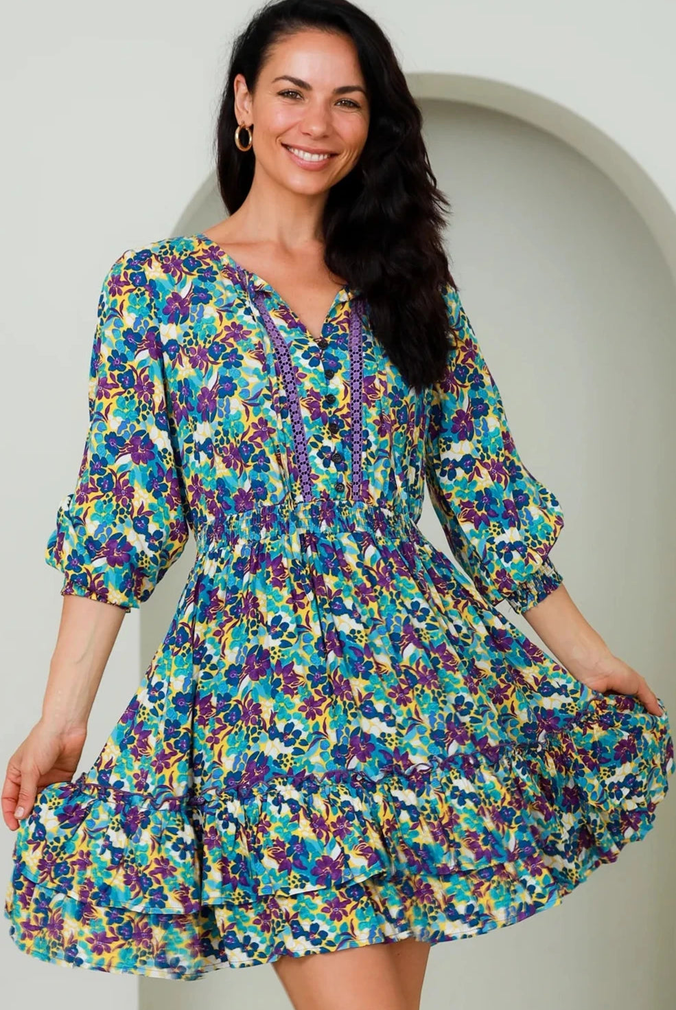 AVA & MIA | PIPER MINI DRESS | Bohemian Love Runway