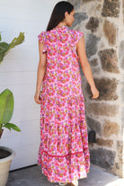 DREAMCATCHER | EMILY V-NECK MAXI DRESS | Bohemian Love Runway