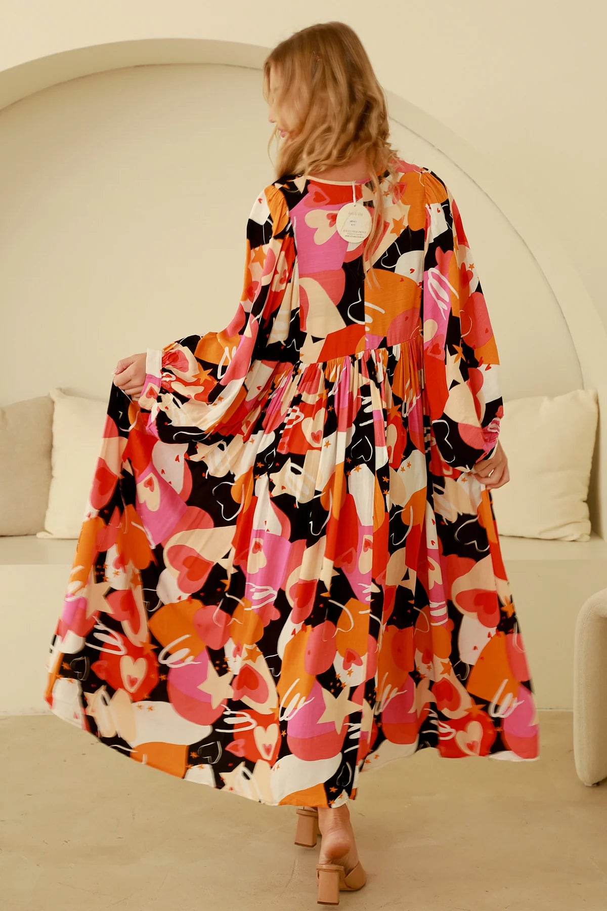 AVA & MIA | TALULAH MIDI DRESS | Bohemian Love Runway
