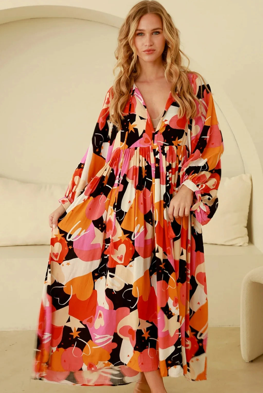 AVA & MIA | TALULAH MIDI DRESS | Bohemian Love Runway