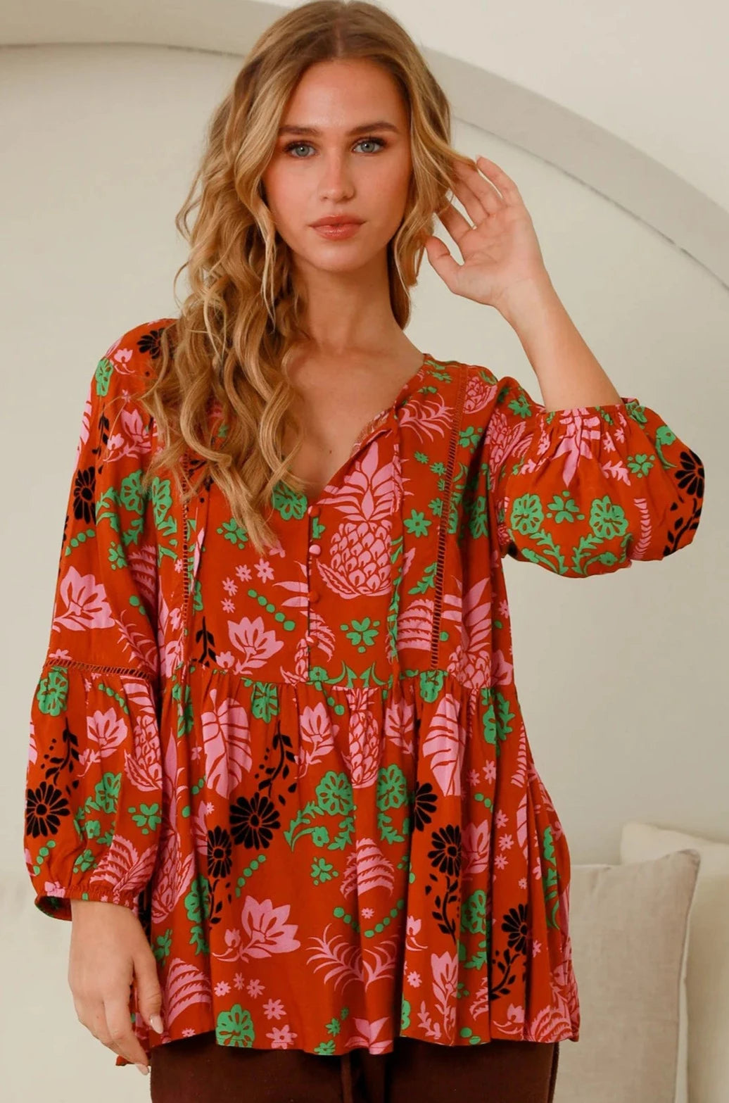 AVAMIA | EMBERLYNNE BLOUSE | Bohemian Love Runway