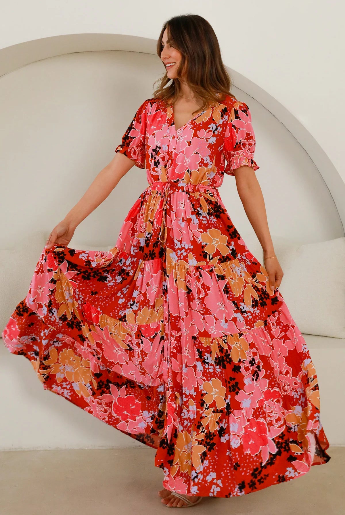 AVA & MIA | SABBA MAXI DRESS | Bohemian Love Runway