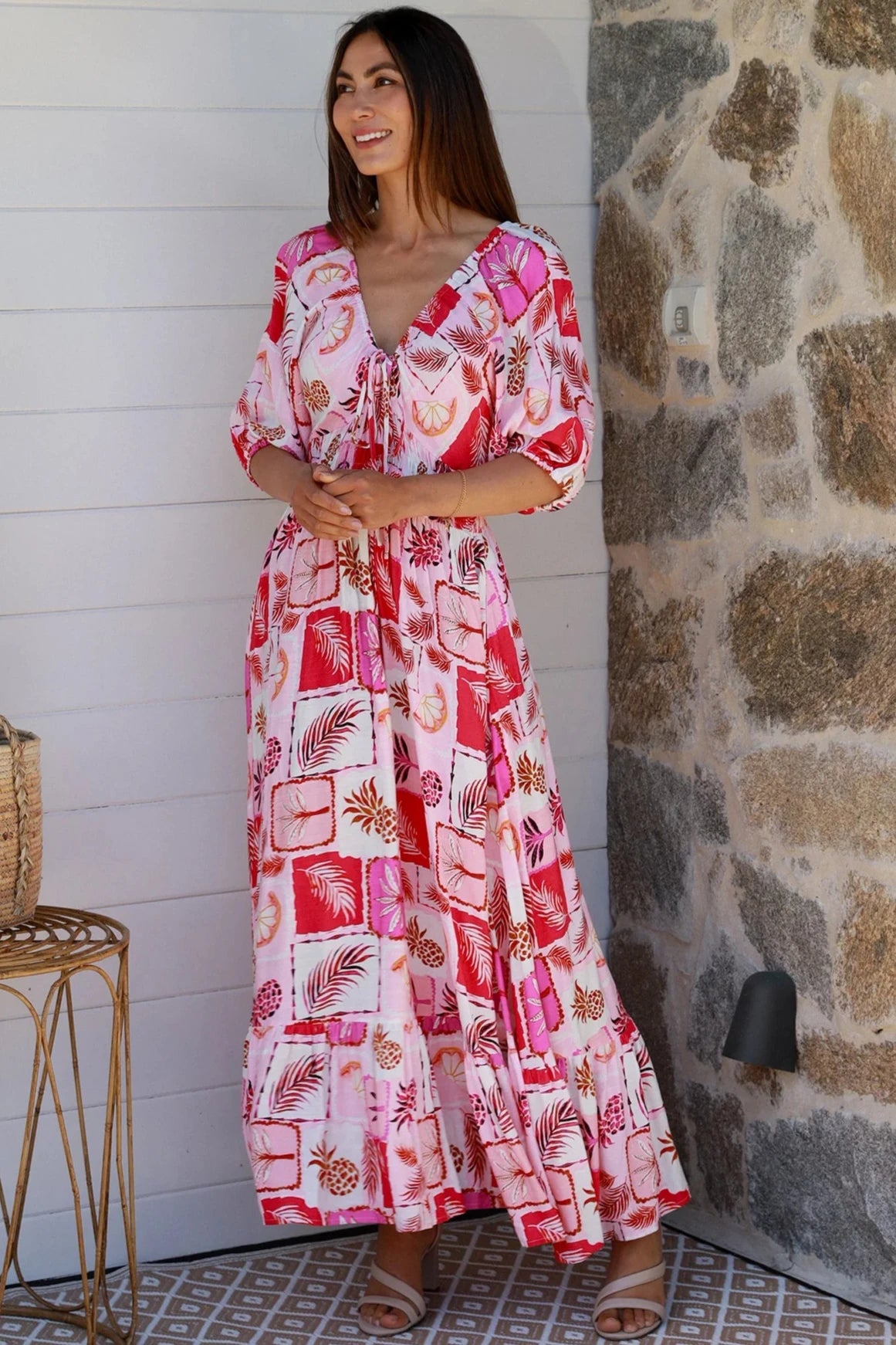 AVA & MIA | ALIANNA MAXI DRESS | Bohemian Love Runway