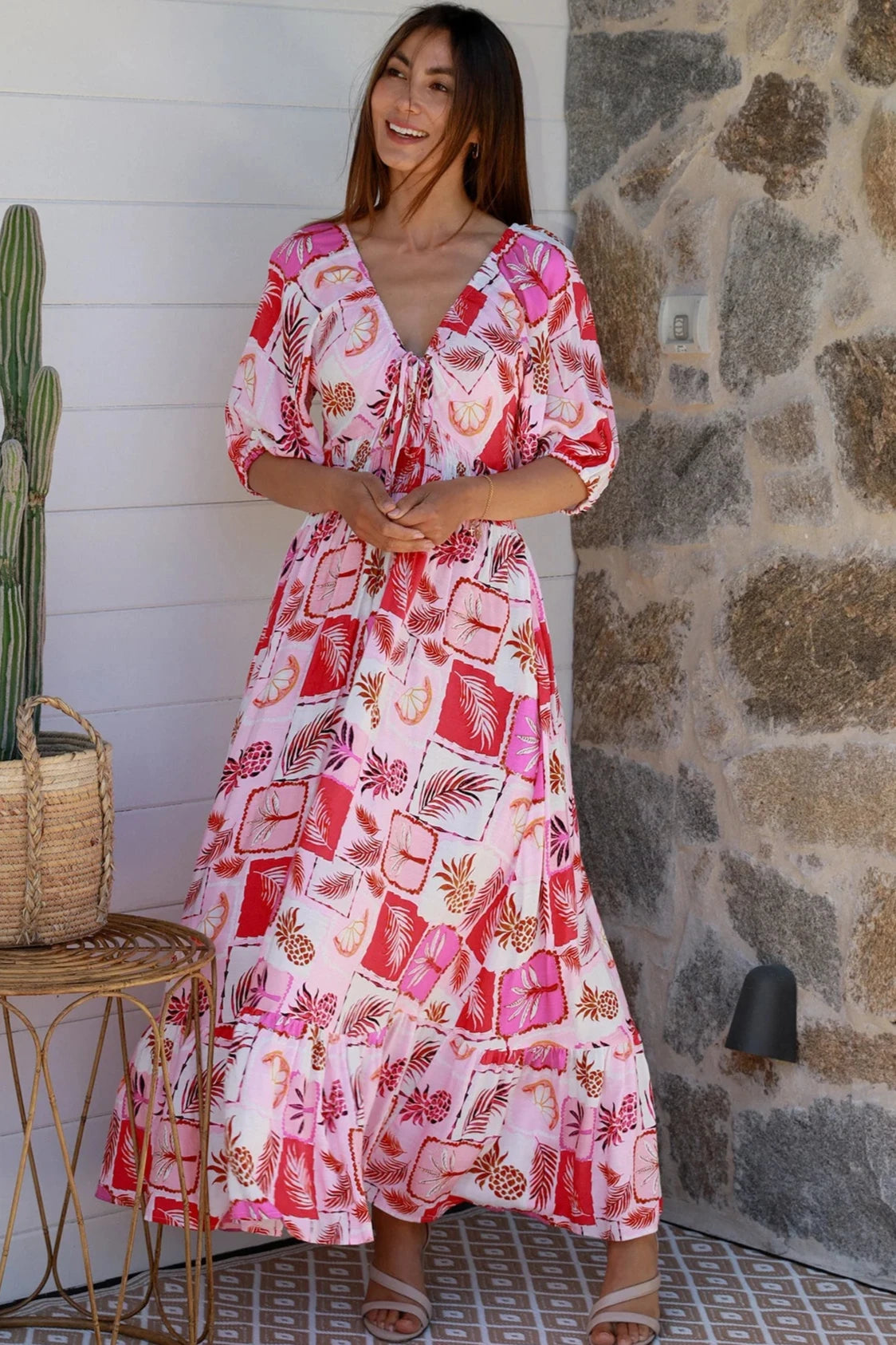 AVA & MIA | ALIANNA MAXI DRESS | Bohemian Love Runway