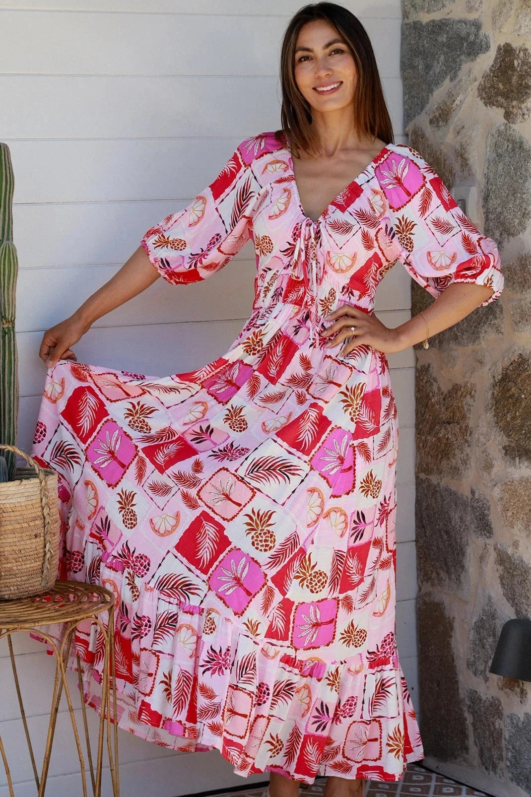 AVA & MIA | ALIANNA MAXI DRESS | Bohemian Love Runway