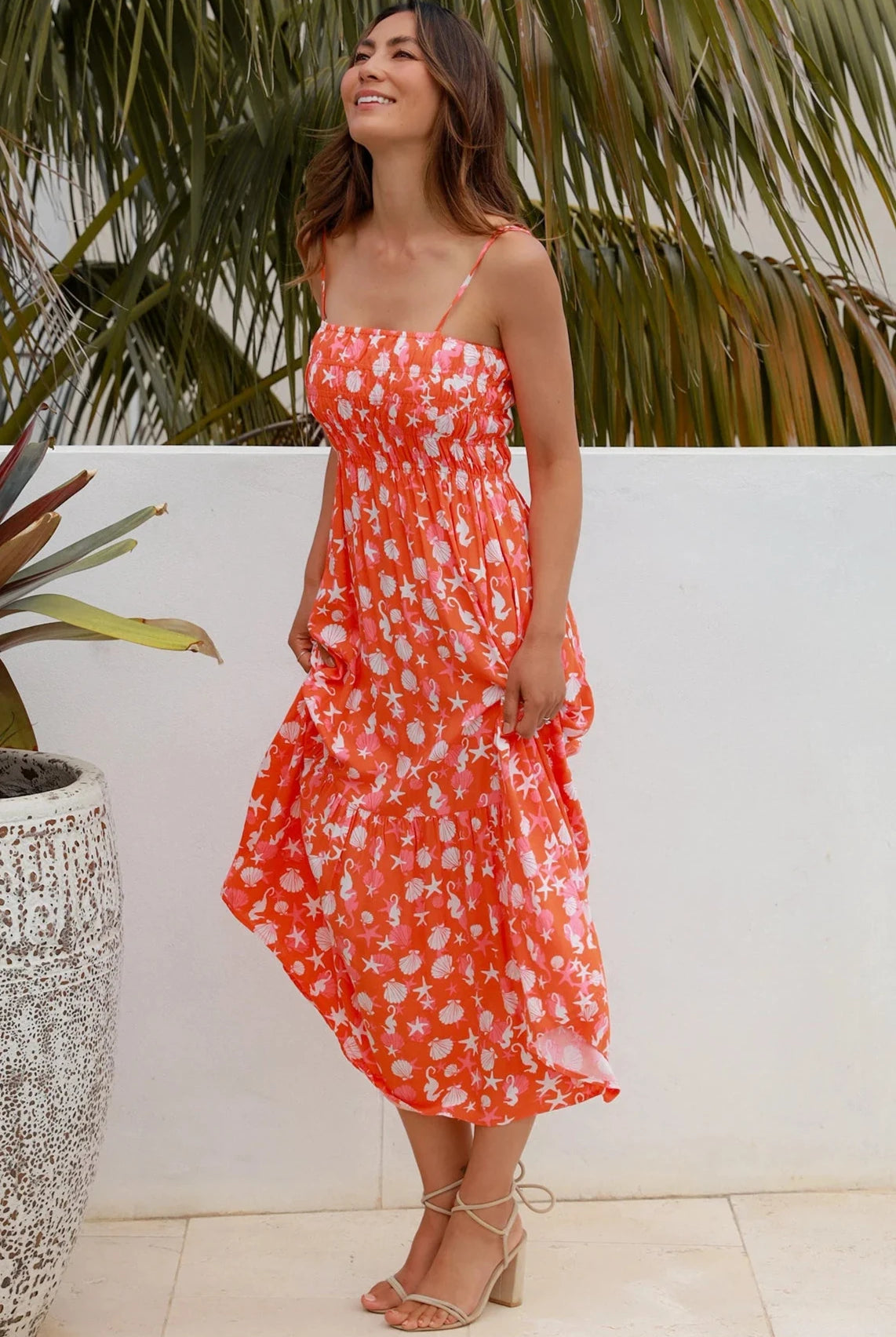 AVA & MIA | CRYSTAL SLIP MIDI DRESS | Bohemian Love Runway