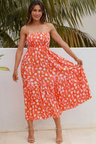 AVA & MIA | CRYSTAL SLIP MIDI DRESS | Bohemian Love Runway