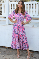 AVAMIA | SABRINA MIDI DRESS | Bohemian Love Runway