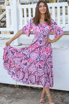 AVAMIA | SABRINA MIDI DRESS | Bohemian Love Runway