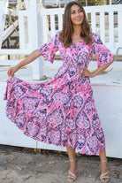 AVAMIA | SABRINA MIDI DRESS | Bohemian Love Runway