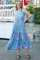 AVA & MIA | MONTEGO ONE SHOULDER MAXI DRESS RAYON | Bohemian Love Runway