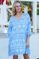 AVA & MIA | COSTA PALM MINI DRESS | Bohemian Love Runway