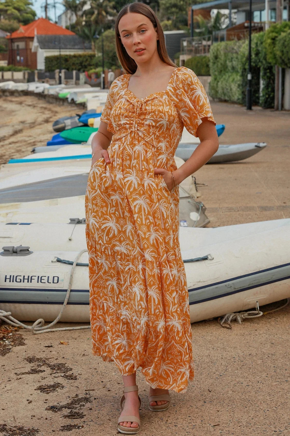 AVA & MIA | PALM VIEW MAXI DRESS | Bohemian Love Runway