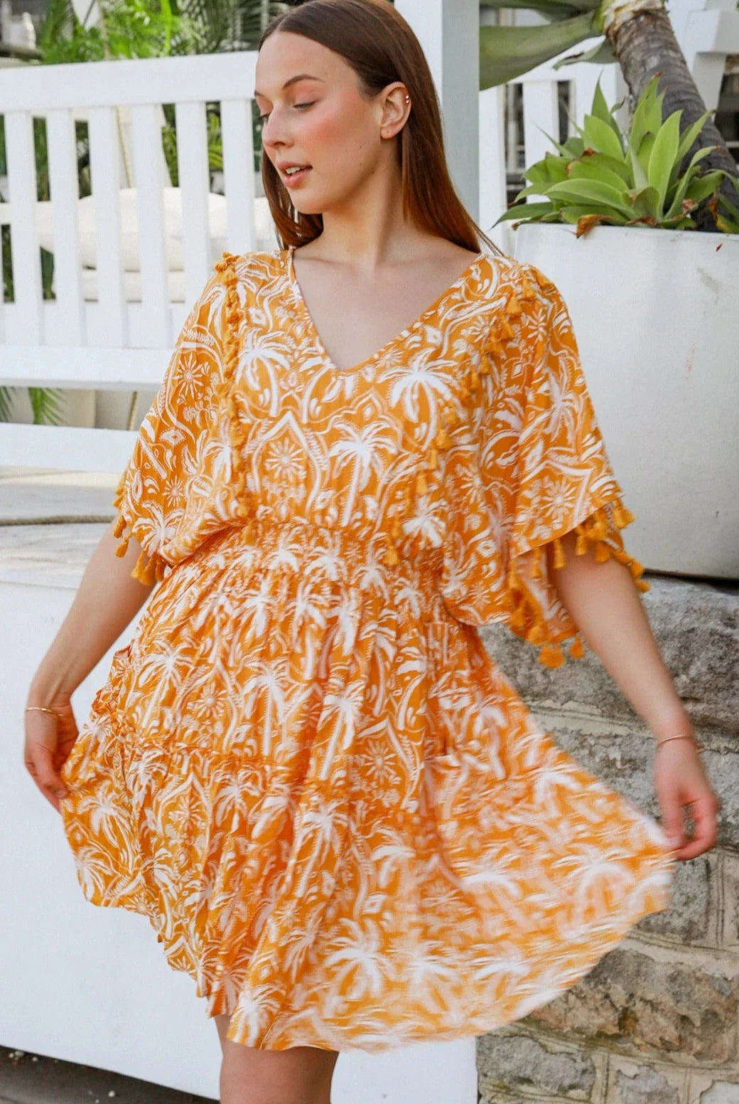 AVA & MIA | PALM VIEW MINI DRESS | Bohemian Love Runway