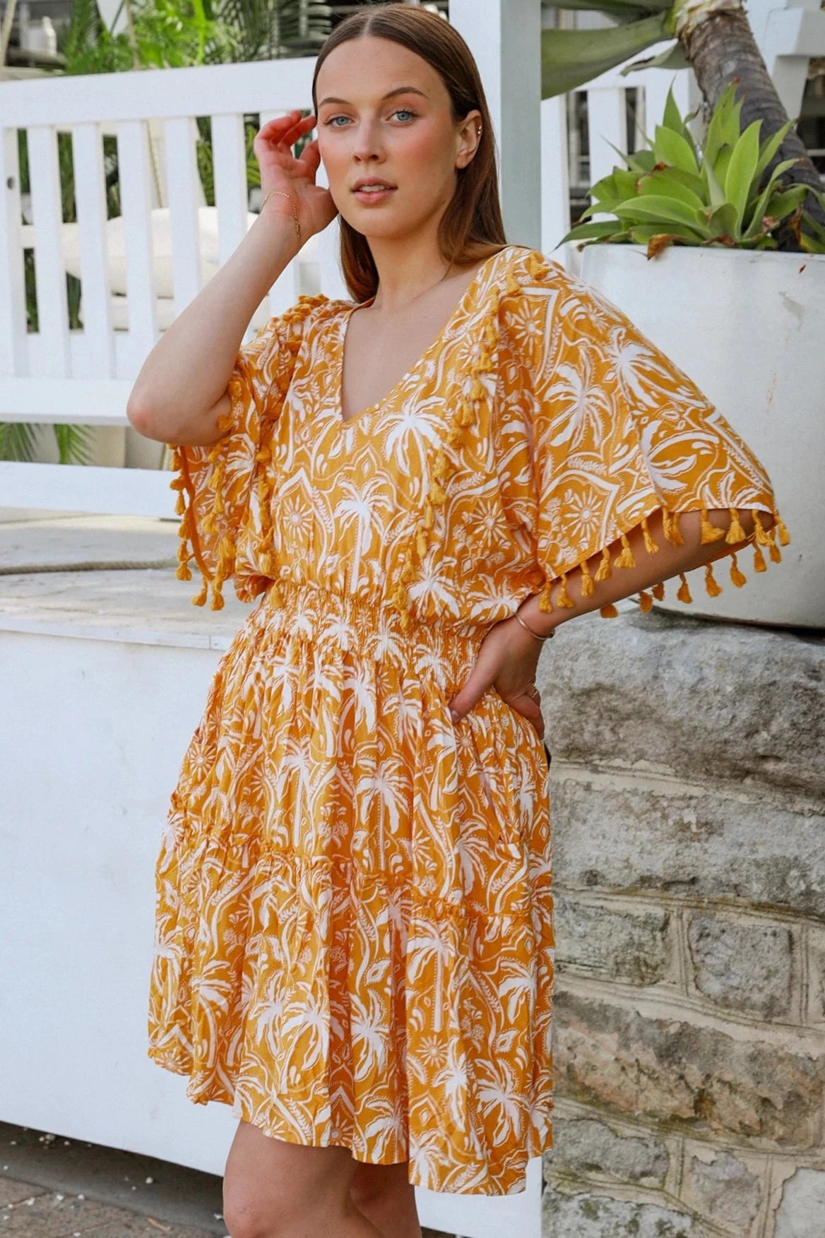 AVA & MIA | PALM VIEW MINI DRESS | Bohemian Love Runway