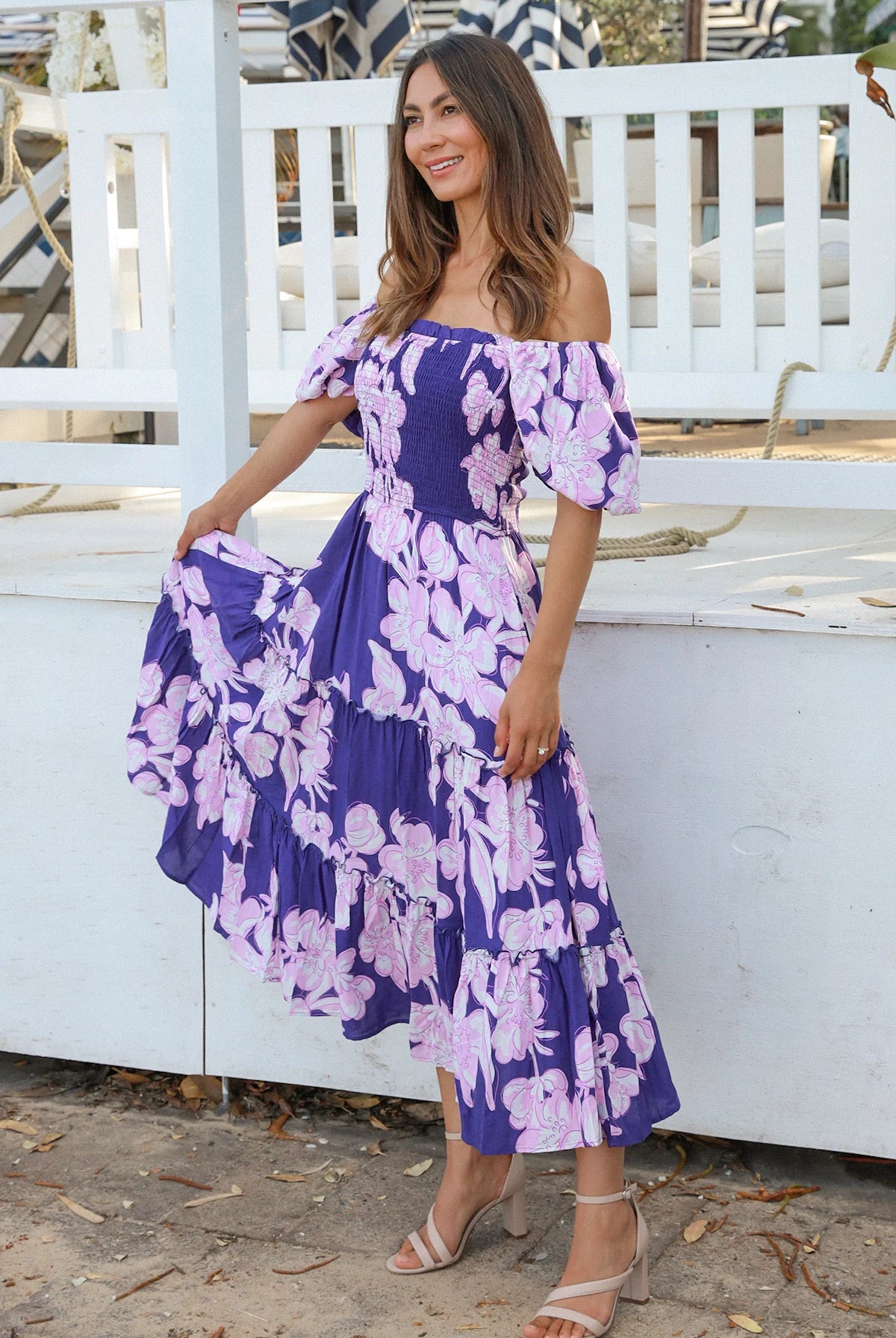 AVA & MIA | SIENNA MIDI DRESS | Bohemian Love Runway