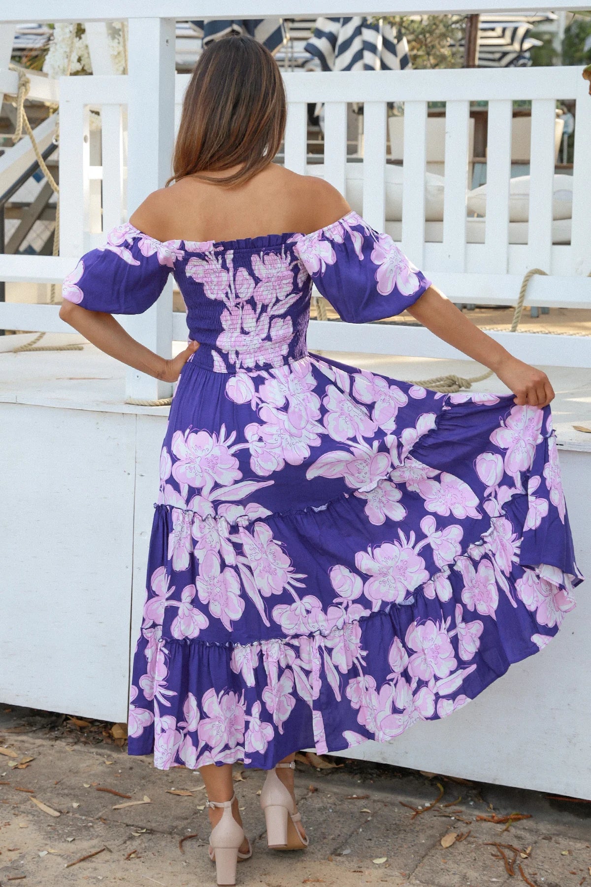 AVA & MIA | SIENNA MIDI DRESS | Bohemian Love Runway