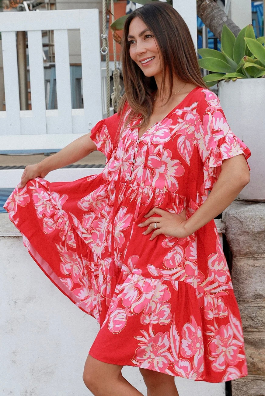 AVA & MIA | VALENTINE MINI DRESS | Bohemian Love Runway