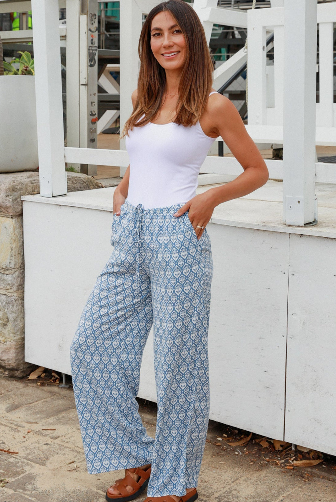 AVA & MIA | AVA PANT RAYON | Bohemian Love Runway