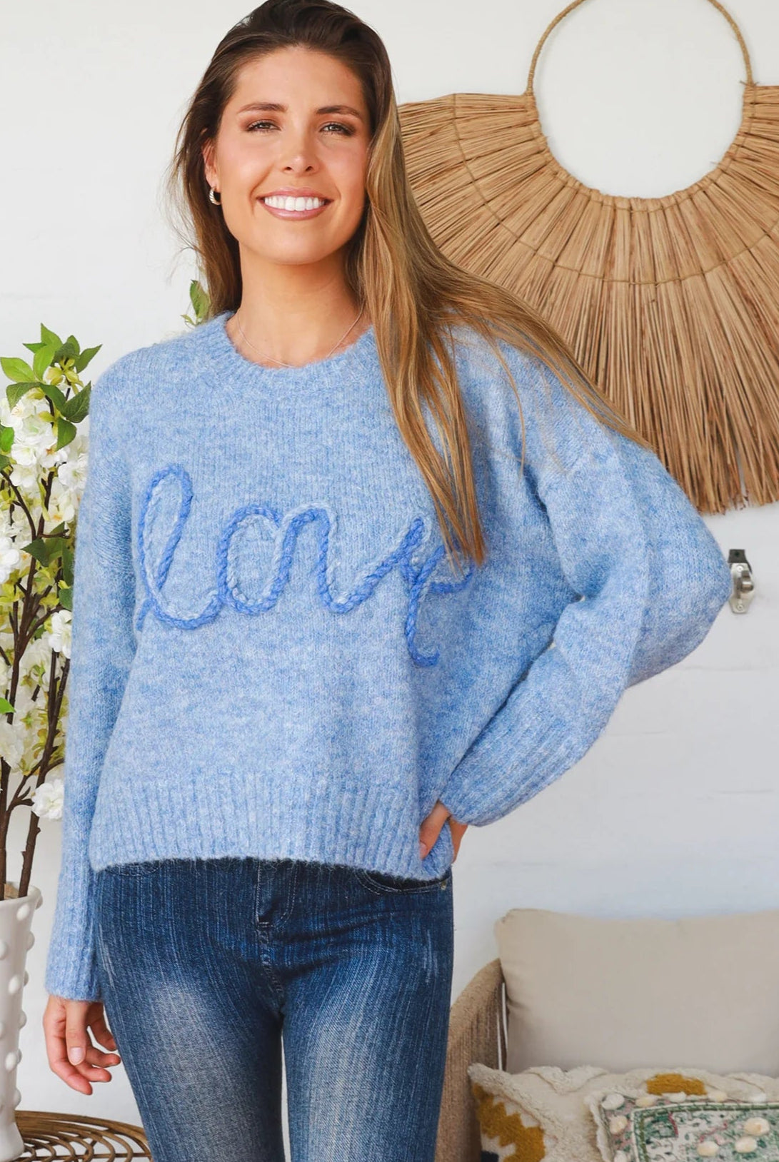 CHARLOTTE THE LABEL | LOVE KNIT BLUE | Bohemian Love Runway