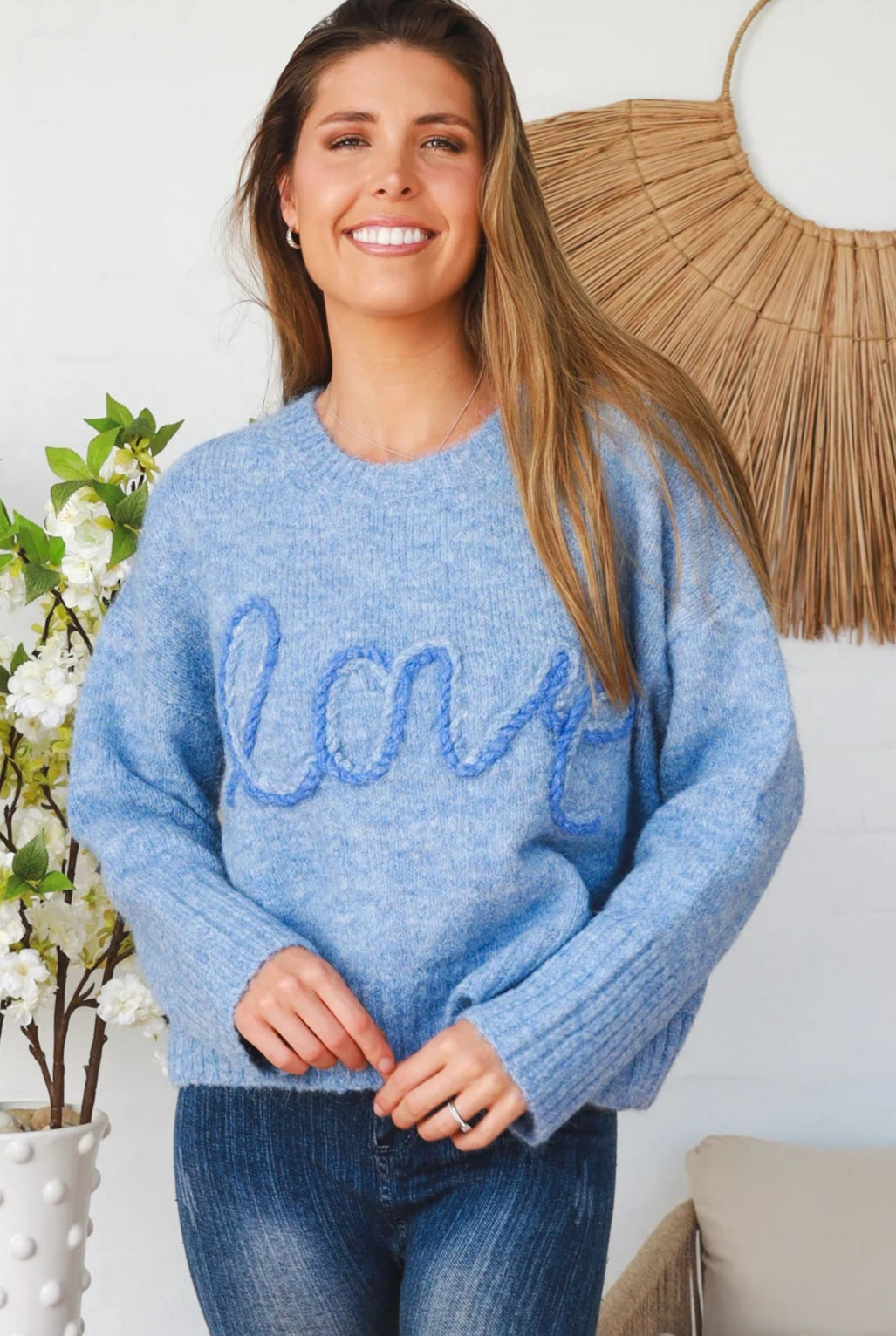 CHARLOTTE THE LABEL | LOVE KNIT BLUE | Bohemian Love Runway