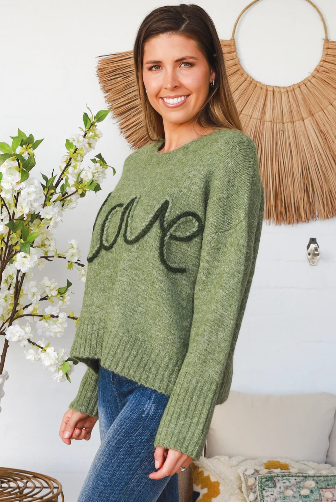 CHARLOTTE THE LABEL | LOVE KNIT OLIVE | Bohemian Love Runway