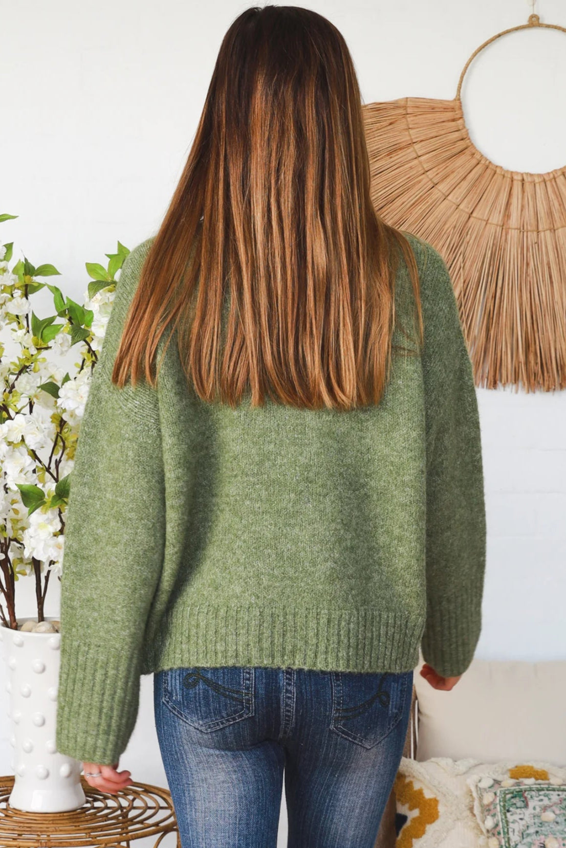 CHARLOTTE THE LABEL | LOVE KNIT OLIVE | Bohemian Love Runway
