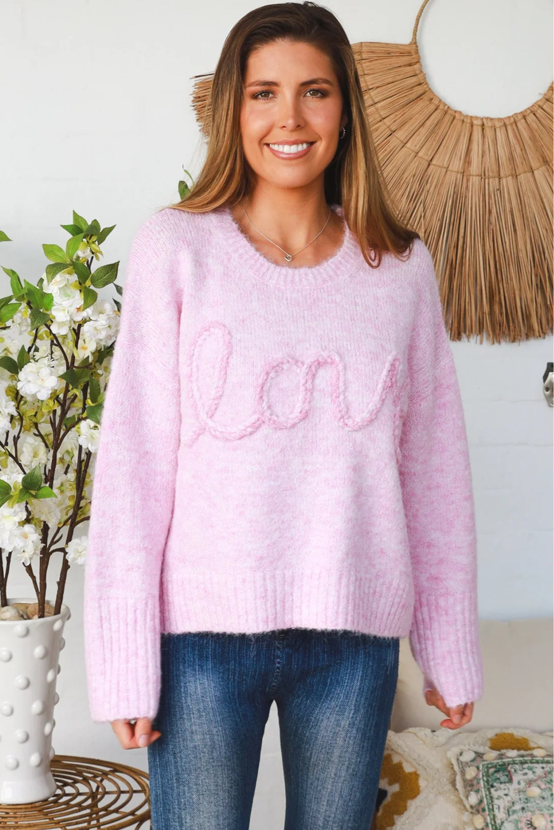 CHARLOTTE THE LABEL | LOVE KNIT PINK | Bohemian Love Runway