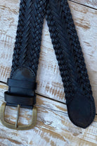 SHOE SHU | BOHO LEATHER BELT BLACK | Bohemian Love Runway