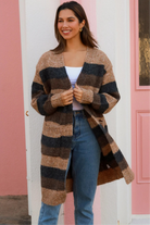 CHARLOTTE THE LABEL | HARLOW KNIT CARDIGAN CHOCOLATE | Bohemian Love Runway
