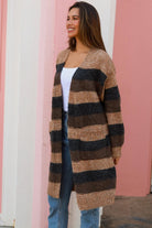 CHARLOTTE THE LABEL | HARLOW KNIT CARDIGAN CHOCOLATE | Bohemian Love Runway