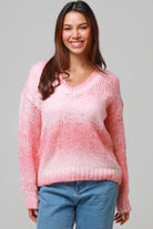 CHARLOTTE THE LABEL | CHARLIE KNIT JUMPER PINK | Bohemian Love Runway