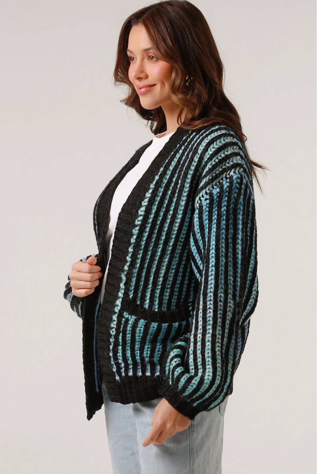CHARLOTTE THE LABEL | HARPER KNIT CARDIGAN BLACK | Bohemian Love Runway