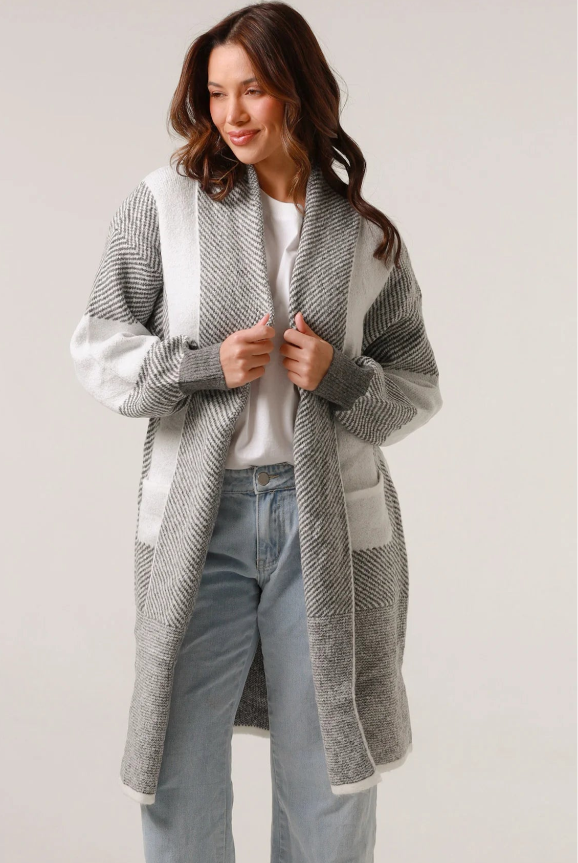 CHARLOTTE THE LABEL | IVY KNIT CARDIGAN GREY | Bohemian Love Runway