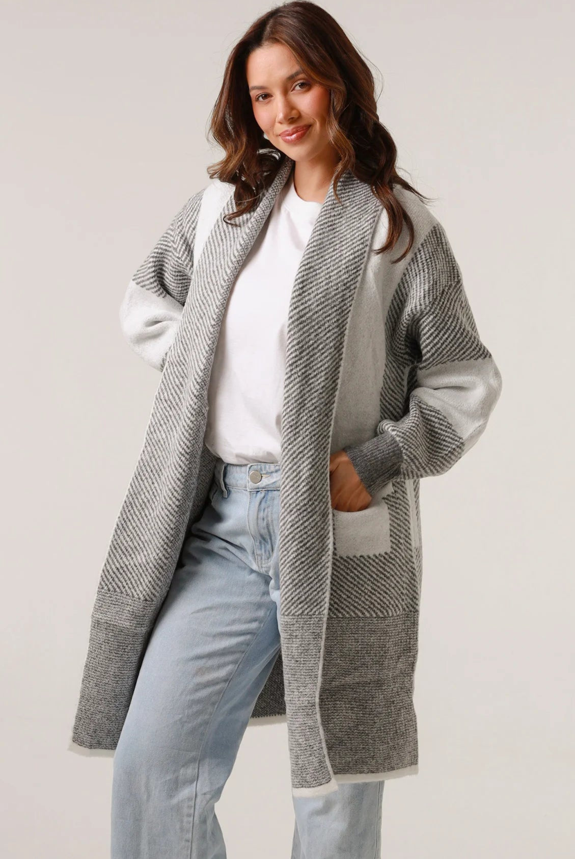 CHARLOTTE THE LABEL | IVY KNIT CARDIGAN GREY | Bohemian Love Runway