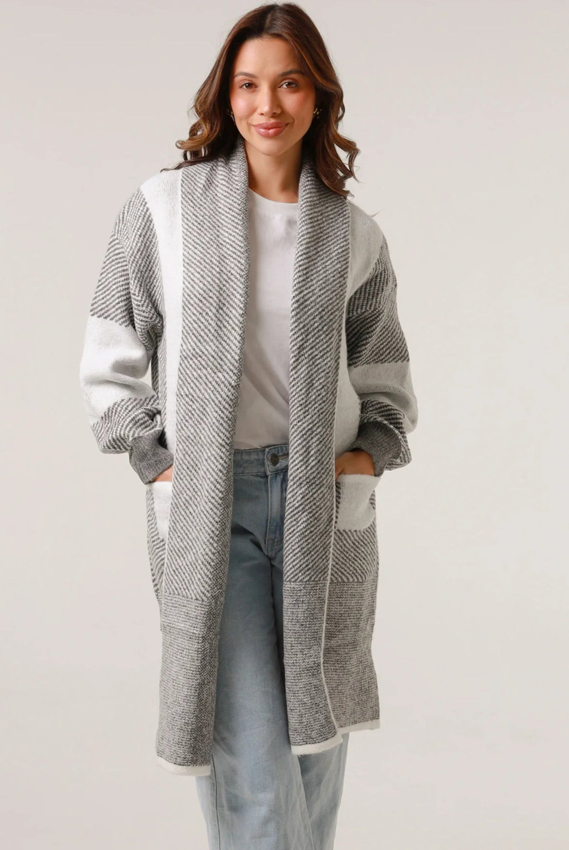 CHARLOTTE THE LABEL | IVY KNIT CARDIGAN GREY | Bohemian Love Runway
