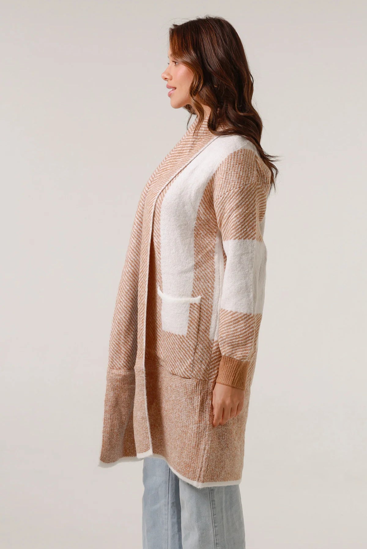CHARLOTTE THE LABEL | IVY KNIT CARDIGAN BEIGE | Bohemian Love Runway